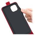 Bolsa Flip Vertical para iPhone 14 - Vermelho