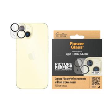 Protetor de Lente de Câmara PanzerGlass PicturePerfect para iPhone 15/15 Plus