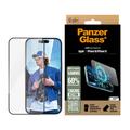 Protetor de ecrã PanzerGlass Gaming Ultra-Wide Fit EasyAligner para iPhone 15/16 - 9H - Bordo preto