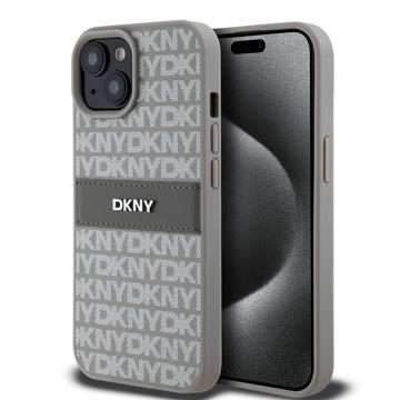 Capa para iPhone 15 DKNY Repeat Pattern Tonal Stripe