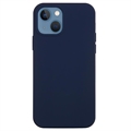 Capa de Silicone Líquido para iPhone 15 - Azul Escuro