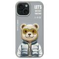 Capa Urso para iPhone 15 Nimmy Friends Cool&Cute 2.0