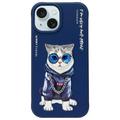 Capa Gato para iPhone 15 Nimmy Friends Glasses Cool