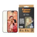 Protetor de ecrã PanzerGlass EyeCare Ultra-Wide Fit EasyAligner para iPhone 15 - Bordo preto