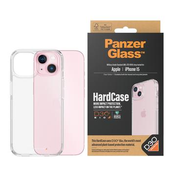 Capa PanzerGlass HardCase com D3O para iPhone 15 - Transparente