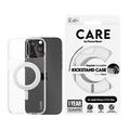 Capa Kickstand PanzerGlass Care para iPhone 15 Plus - Compatível com MagSafe - Prateado