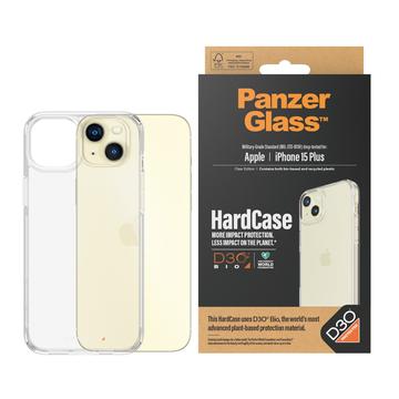 Capa PanzerGlass HardCase para iPhone 15 Plus com D3O - Transparente