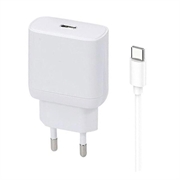 Carregador Beline PD 3.0 USB-C GaN para iPhone 15 / Plus / Pro / Max - 30W - Branco