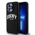 Capa iPhone 15 Pro DKNY Liquid Silicone Arch Logo - Compatível com MagSafe - Preto