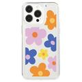 Capa TPU Ultra Fashion para iPhone 15 Pro - Flores coloridas