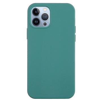 Capa de Silicone Líquido para iPhone 15 Pro - Verde