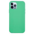 Capa de Silicone Líquido para iPhone 15 Pro - Menta