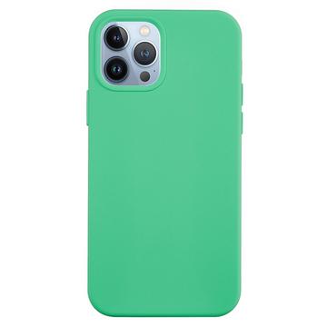 Capa de Silicone Líquido para iPhone 15 Pro - Menta