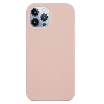 Capa de Silicone Líquido para iPhone 15 Pro - Cor-de-Rosa