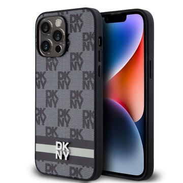 Capa para iPhone 15 Pro Max DKNY Padrão xadrez e listra