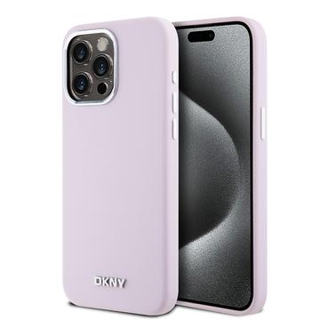 Capa para iPhone 15 Pro Max DKNY Liquid Silicone Metal Logo - Compatível com Magsafe