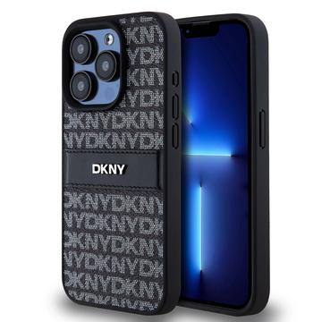 Capa para iPhone 15 Pro Max DKNY Repeat Pattern Tonal Stripe