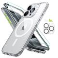 Conjunto para iPhone 15 Pro Max ESR HaloLock MagSafe Classic Pro - Transparente