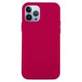 Capa de Silicone Líquido para iPhone 15 Pro Max - Cor-de-Rosa Forte