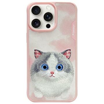 Capa de gato para iPhone 15 Pro Max Nimmy Friends Big Eyed Pet 2.0