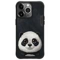 Capa para iPhone 15 Pro Max Nimmy Friends Big Eyed Pet 2.0 Panda - Preto