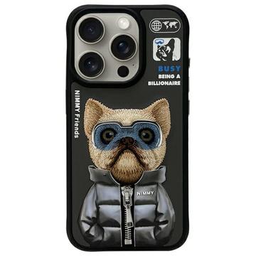 Capa Cão para iPhone 15 Pro Max Nimmy Friends Cool&Cute 2.0 - Preto