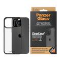 Capa PanzerGlass ClearCase D3O Bio para iPhone 15 Pro Max - Preto / Transparente