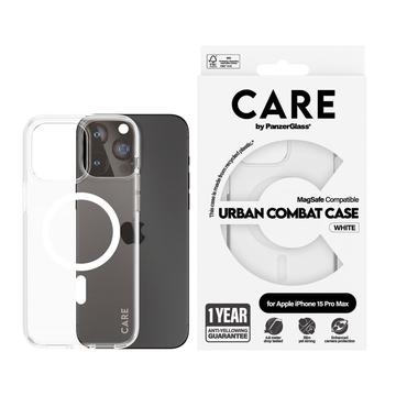 Capa PanzerGlass Care Urban Combat para iPhone 15 Pro Max - Compatível com MagSafe