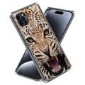 Capa em TPU Stylish Ultra-Slim para iPhone 15 Pro Max - Leopardo