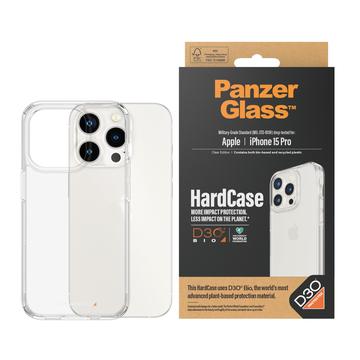 Capa PanzerGlass HardCase com D3O para iPhone 15 Pro - Transparente