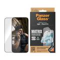 Protetor de ecrã PanzerGlass Matrix D3O UWF para iPhone 15 Pro com AlignerKit - Borda Preta