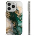 Capa de TPU - iPhone 15 Pro - Mármore Jade