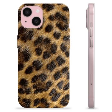 Capa de TPU - iPhone 15 - Leopardo