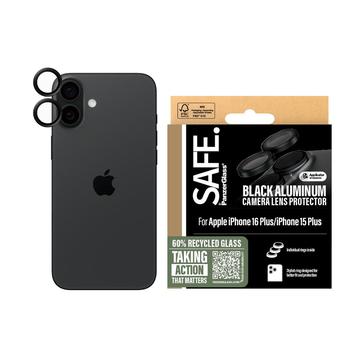 Protetor de lente de câmara PanzerGlass Safe para iPhone 16/16 Plus