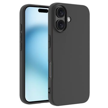 Capa de TPU Antiderrapante para iPhone 16 - Preto