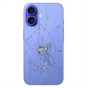 Reparação da capa traseira do iPhone 16 - só vidro - Ultramarine