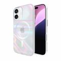 Capa Case-Mate Soap Bubble MagSafe para iPhone 16 - Transparente