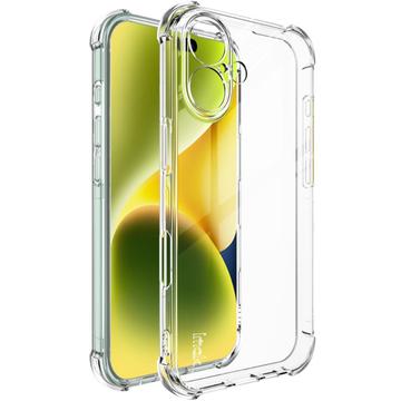 Capa de TPU Imak Drop-Proof para iPhone 16 - Transparente