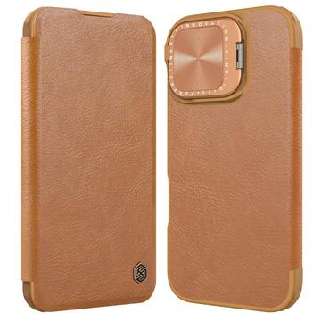 Capa flip para iPhone 16 Nillkin Qin Prop