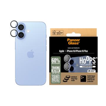 Protetor de lente de câmara PanzerGlass Hoops para iPhone 16/16 Plus