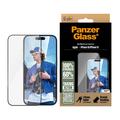 Protetor de Ecrã PanzerGlass Ultra-Wide Fit EasyAligner para iPhone 16/15 - Preto