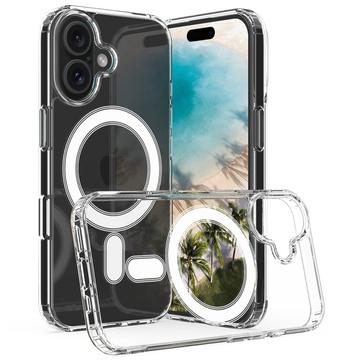 Capa Híbrida para iPhone 16 Plus - Compatível com MagSafe - Transparente