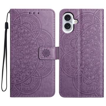 Bolsa tipo Carteira Mandala Series para iPhone 16 Plus