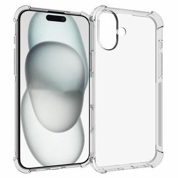 Capa de TPU Resistente a Choques para iPhone 16 Plus - Transparente