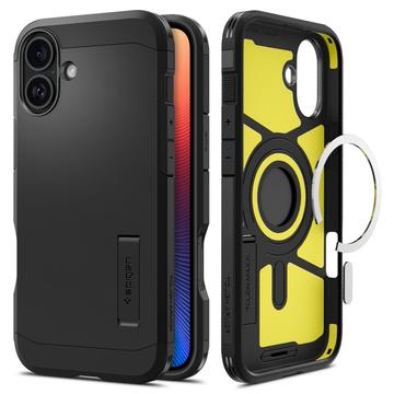 Capa Spigen Tough Armor Mag para iPhone 16 Plus - Preto