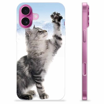 Capa de TPU - iPhone 16 Plus - Gato