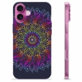 Capa de TPU - iPhone 16 Plus - Mandala Colorida