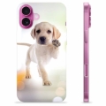 Capa de TPU - iPhone 16 Plus - Cão