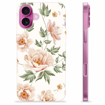 Capa de TPU - iPhone 16 Plus - Floral