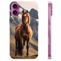 Capa de TPU - iPhone 16 Plus - Cavalo